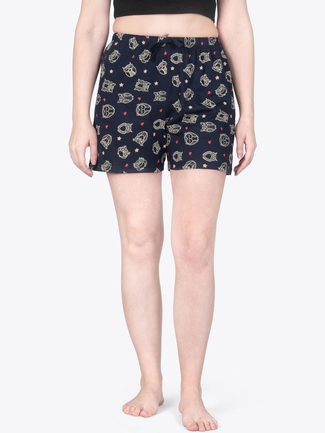ariel Women 3 Printed Lounge Shorts-image-2
