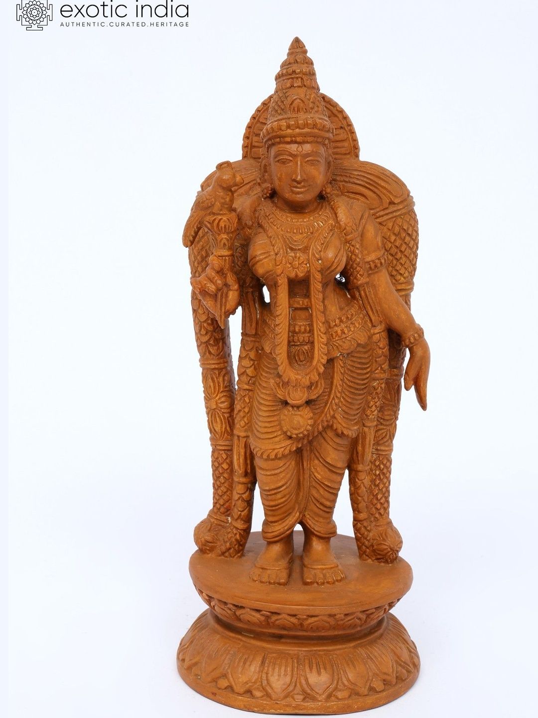 Exotic India Gold-Toned Religious Idol Showpiece-picture-22