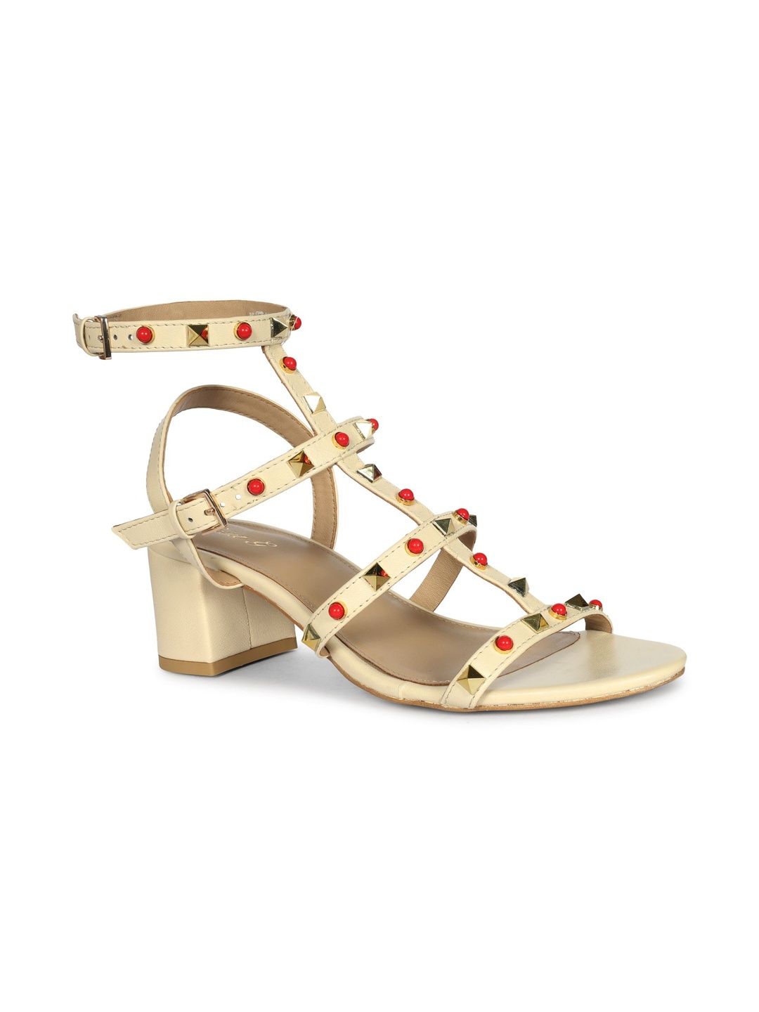 Saint G Leather Block Sandals-picture-23