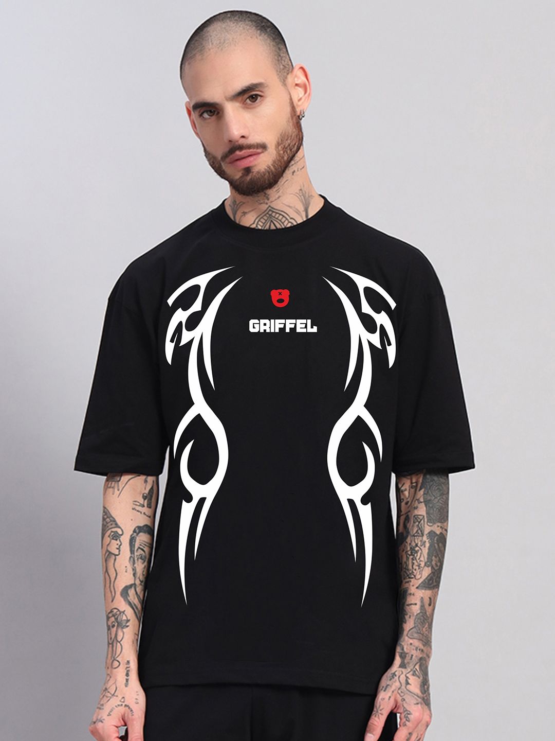 GRIFFEL Men Printed T-shirt-picture-28