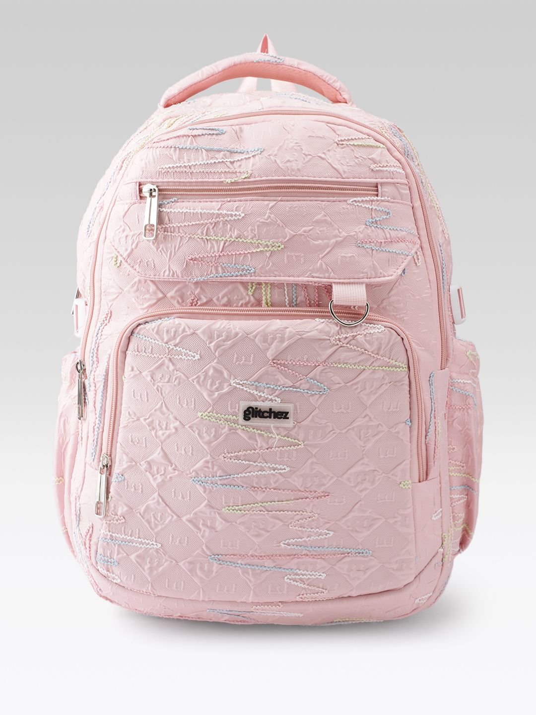 glitchez Women Embroidered Laptop Backpack-picture-29