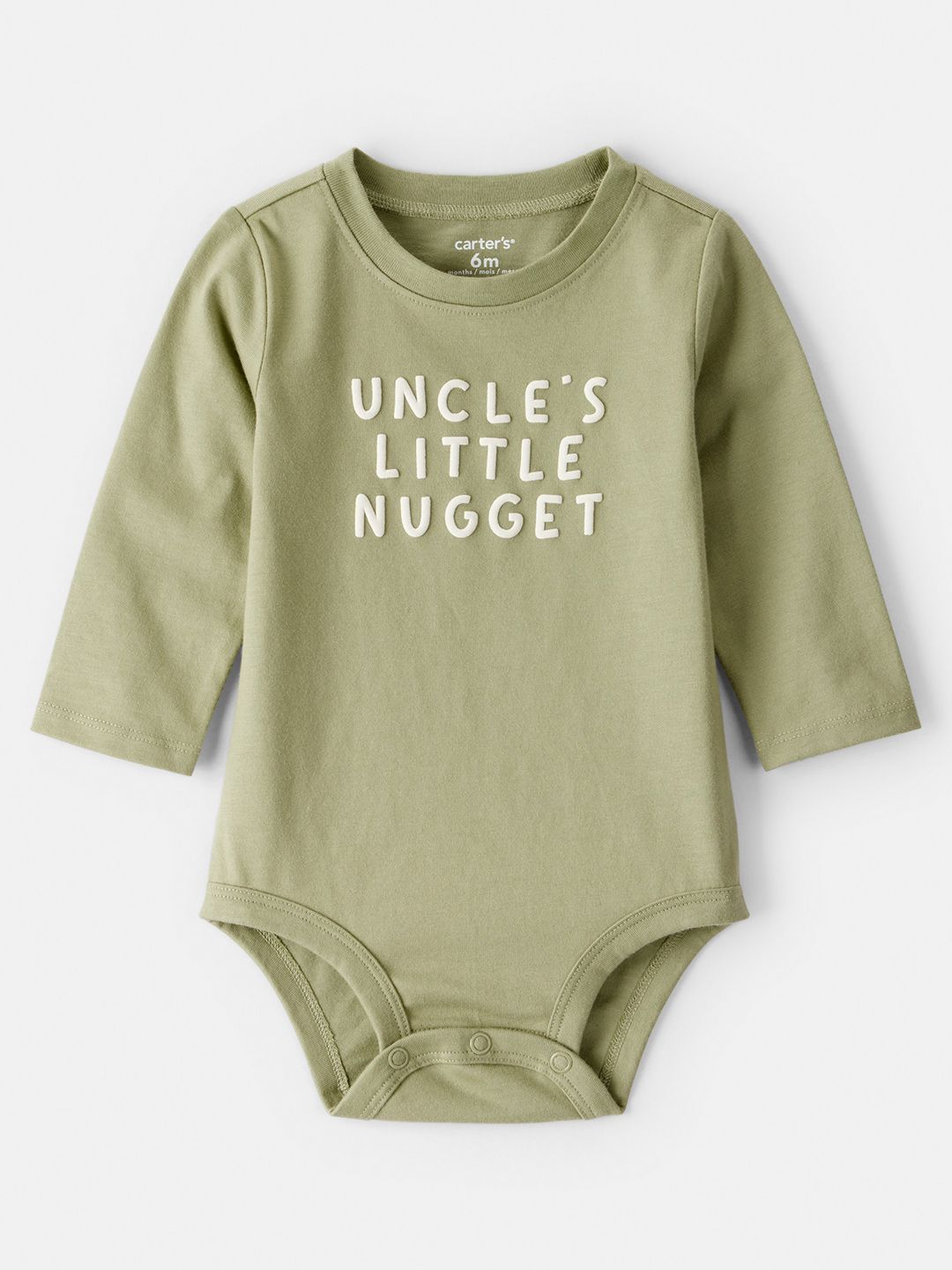 Carter's Infants Boys Printed Cotton Round Neck Bodysuit-picture-13