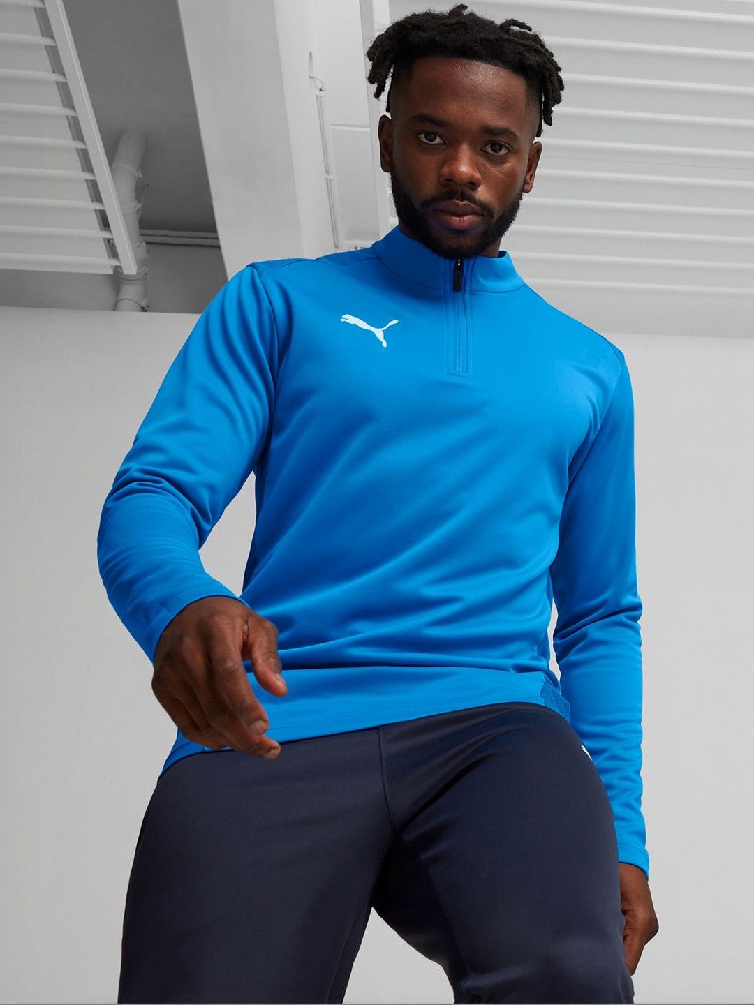 Puma teamGOAL Men's Quarter-Zip Football Training Tee-picture-22
