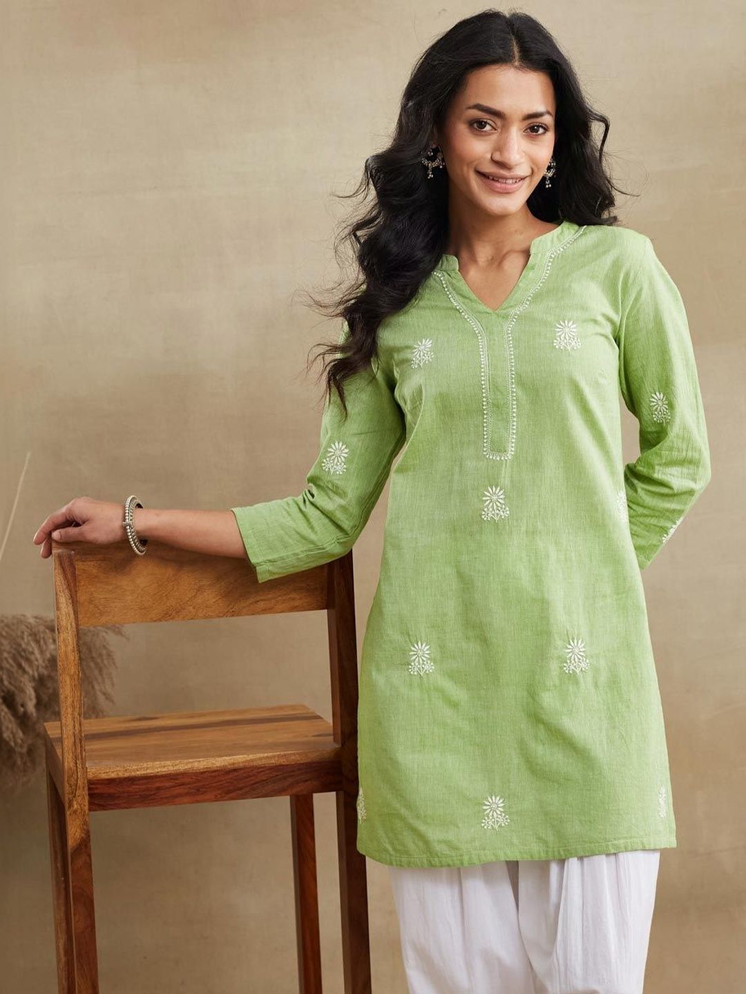 Fabindia Adults-Women Embroidered Kurta-picture-11