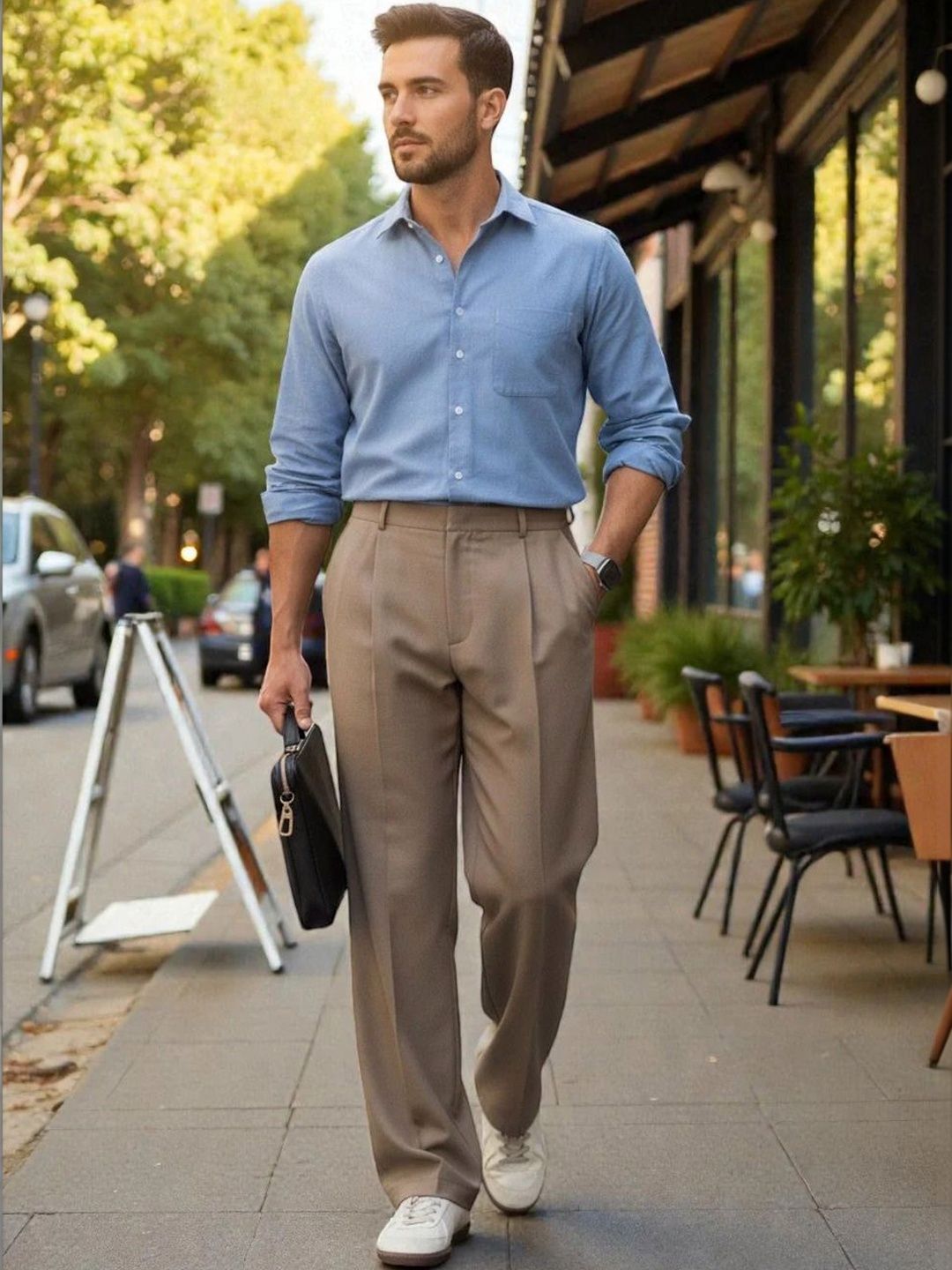 Stylecast X Kotty Men Pleated Trousers-picture-11
