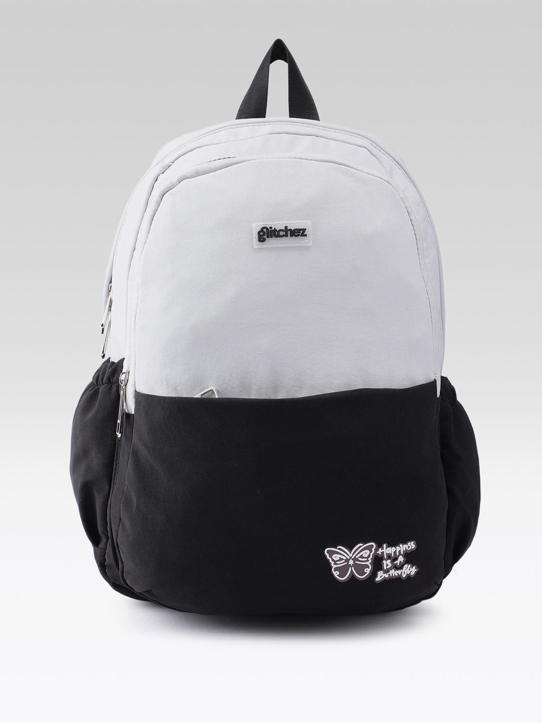 glitchez Women Colourblocked Laptop Backpack-picture-31