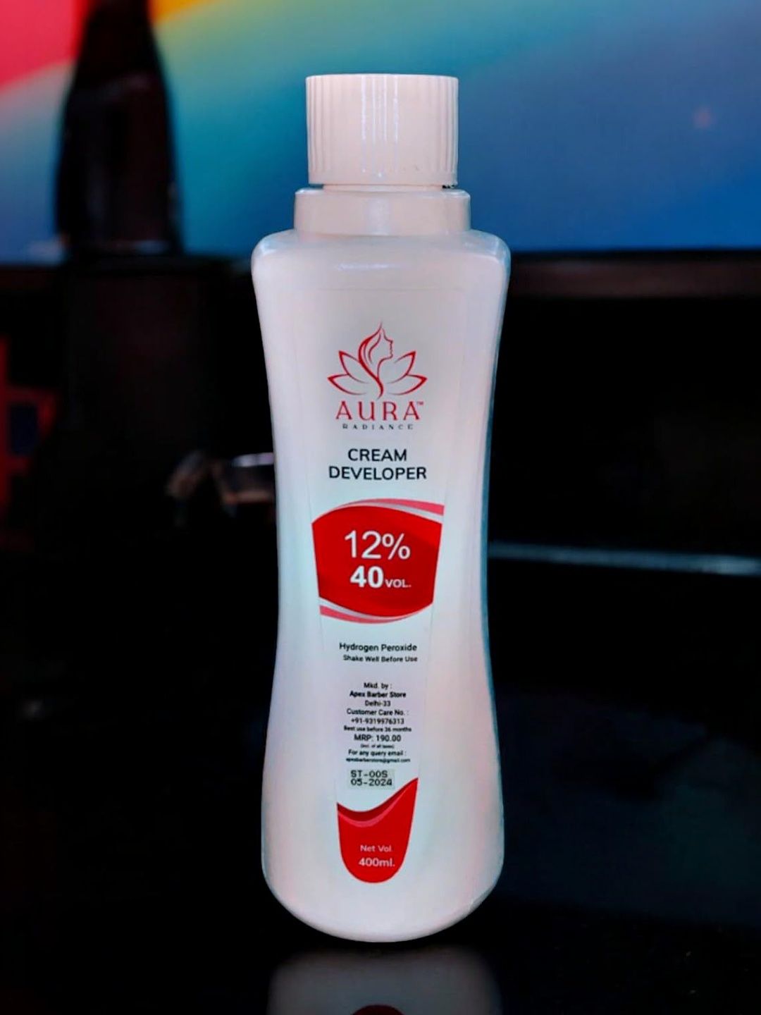 Aura Radiance Cream Hair Developer 612% 40 Volume - 450 ml-image-34