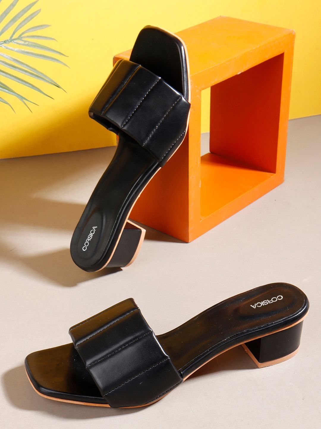 CORSICA Textured Block Mules-picture-51