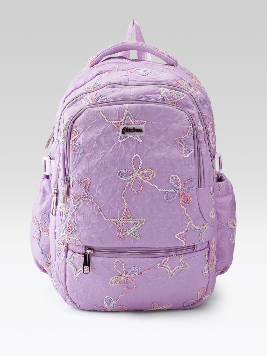 glitchez Women Embroidered Laptop Backpack-picture-14