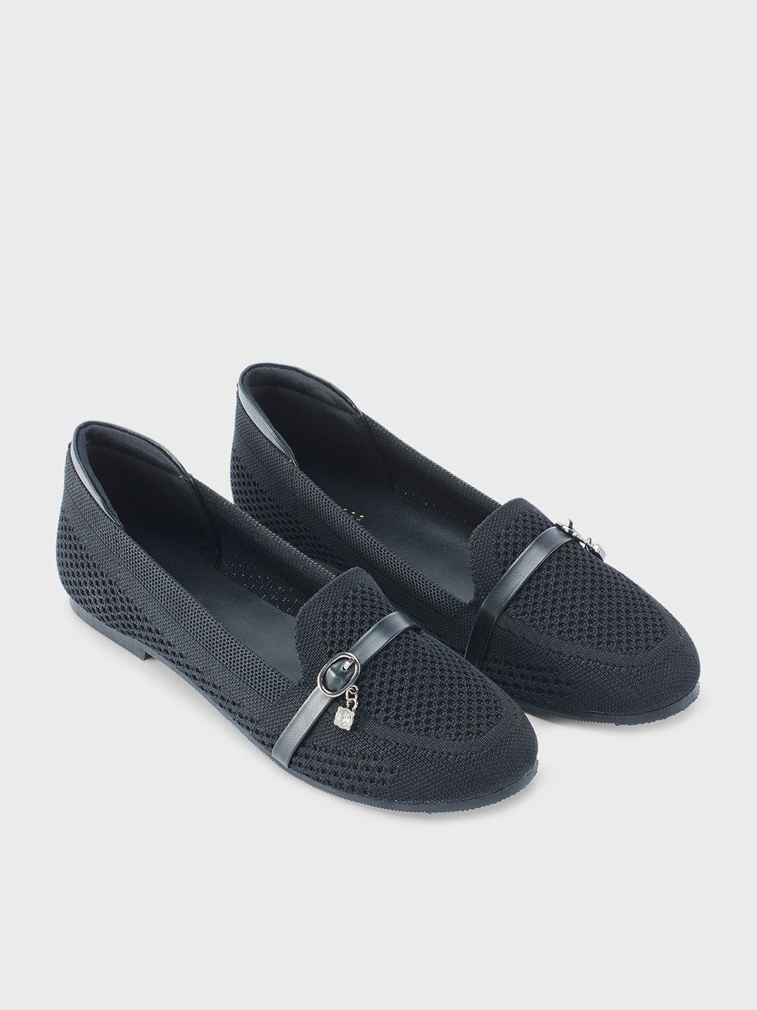 Lino Perros Women Textured Loafers-picture-45