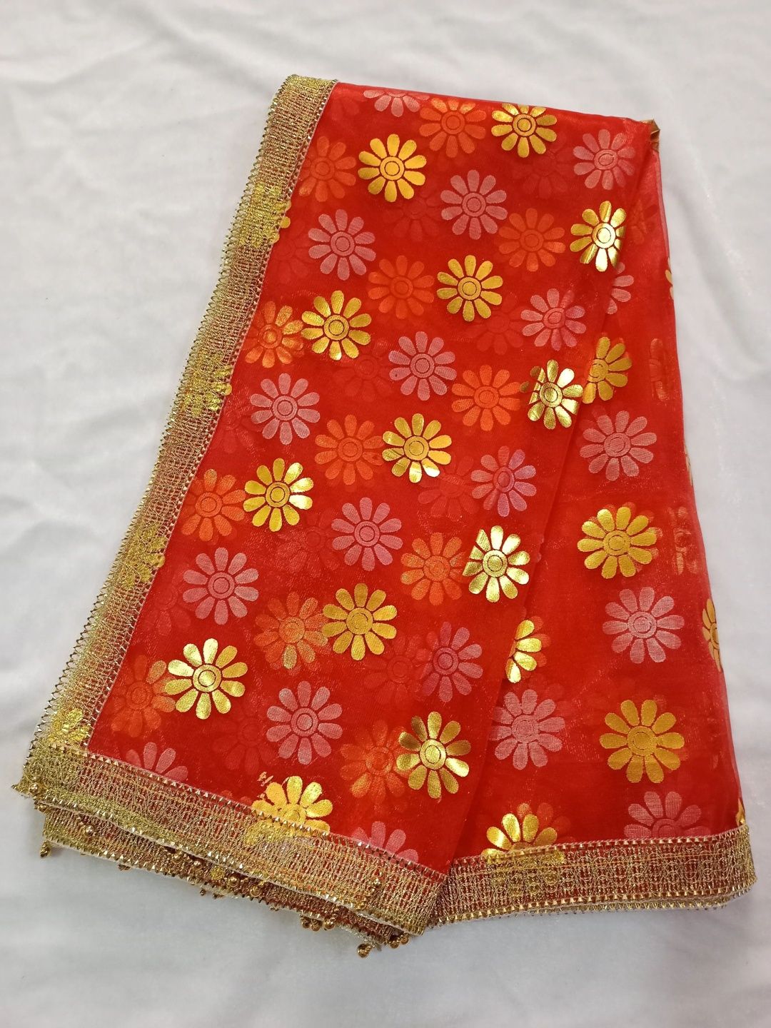 VEER LABDHI Printed Art Silk Dupatta-image-39