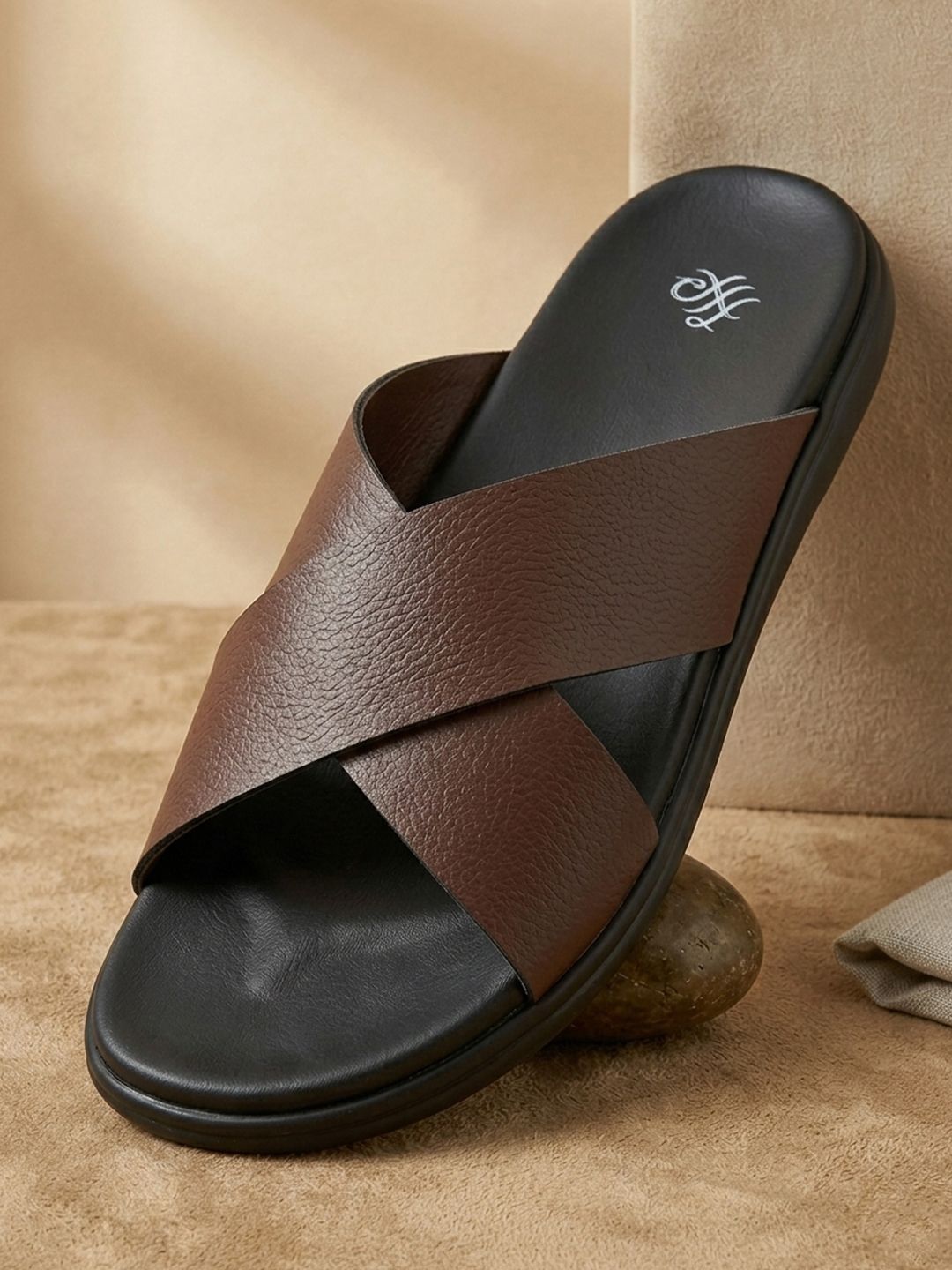 House of Pataudi Men Slip-On Comfort Sandals-picture-38
