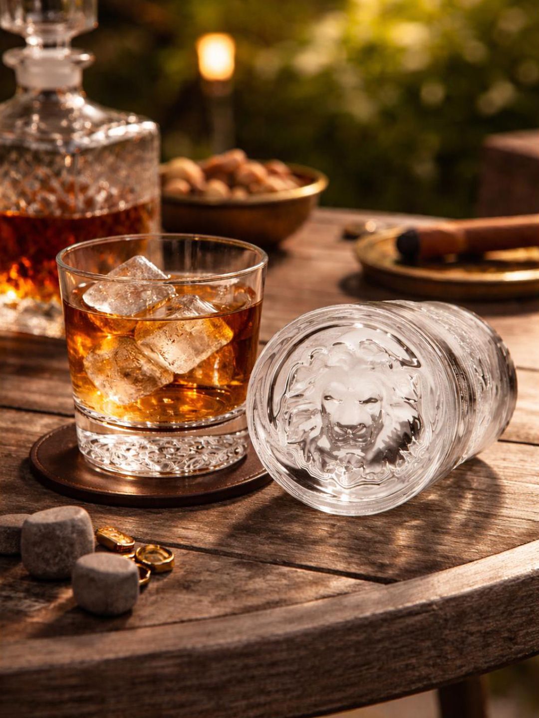 RUHANI HOMES Transparent 2 Dishwasher and Microwave Safe Glass Whisky Glass Bar Glass-image-45