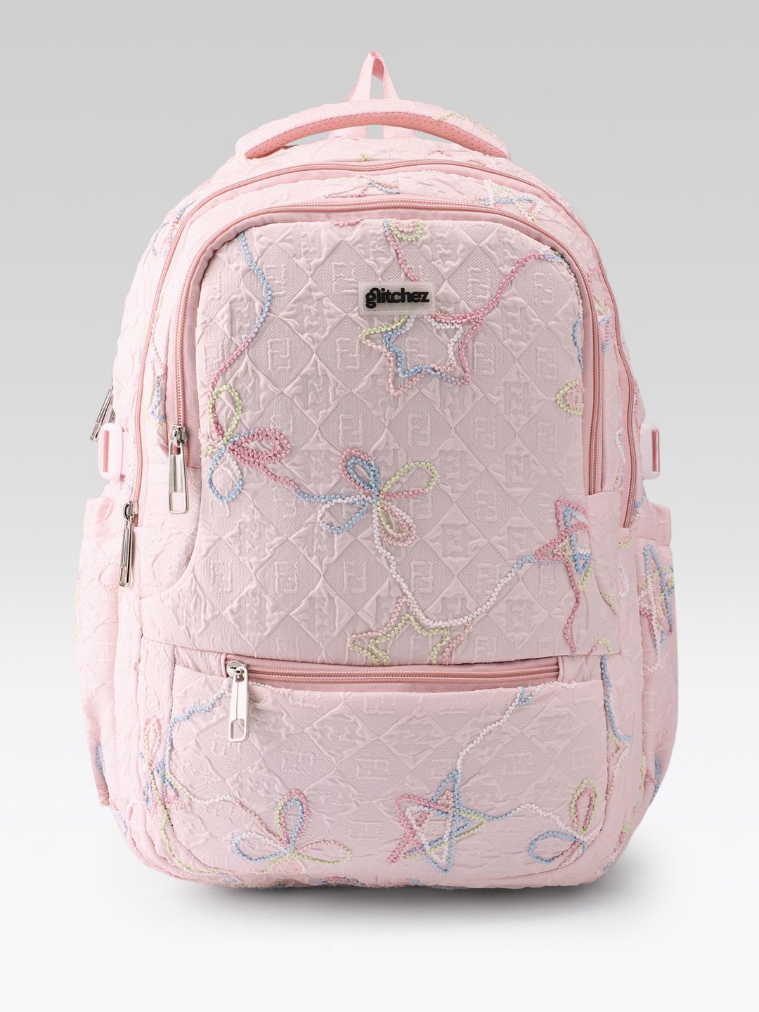 glitchez Women Embroidered Laptop Backpack-picture-37