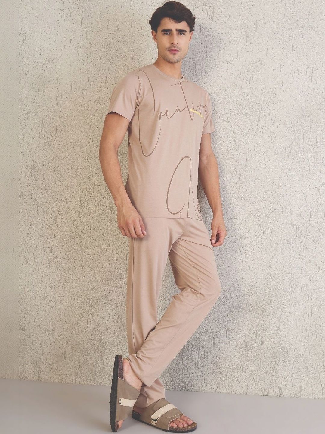 Sweet Dreams Men Printed Night suit-picture-37