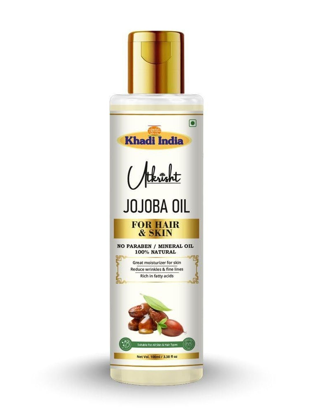 Utkrisht Jojoba Hair Oil - 100 ml-image-28