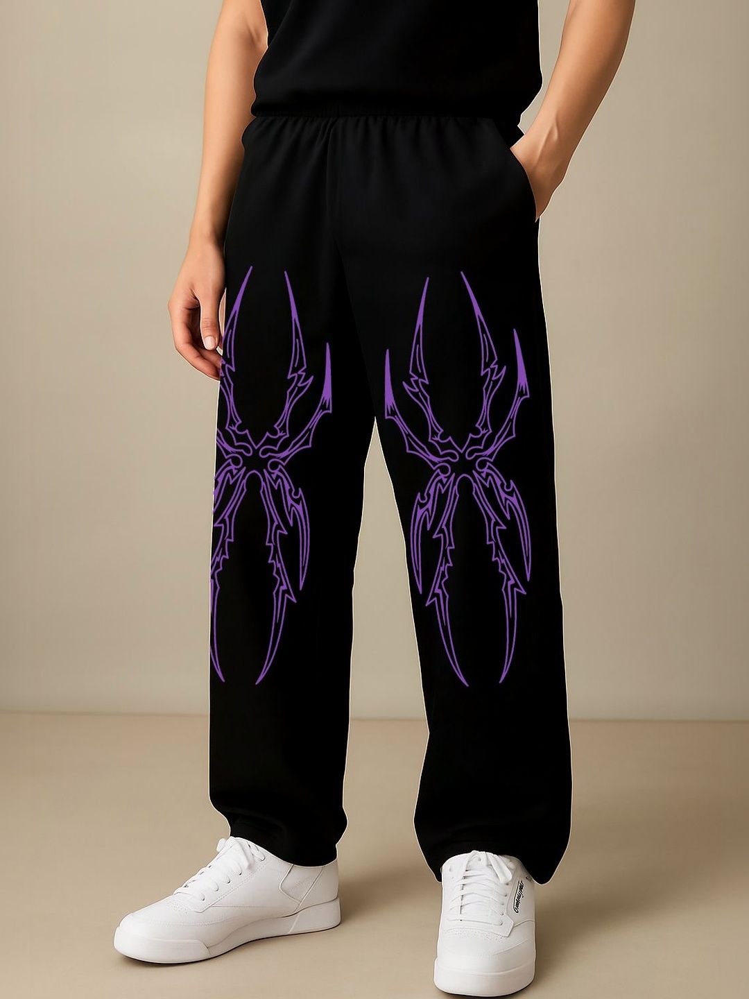 ZEN1 FASHION Men Regular Fit Graphic Print Track Pants-picture-33