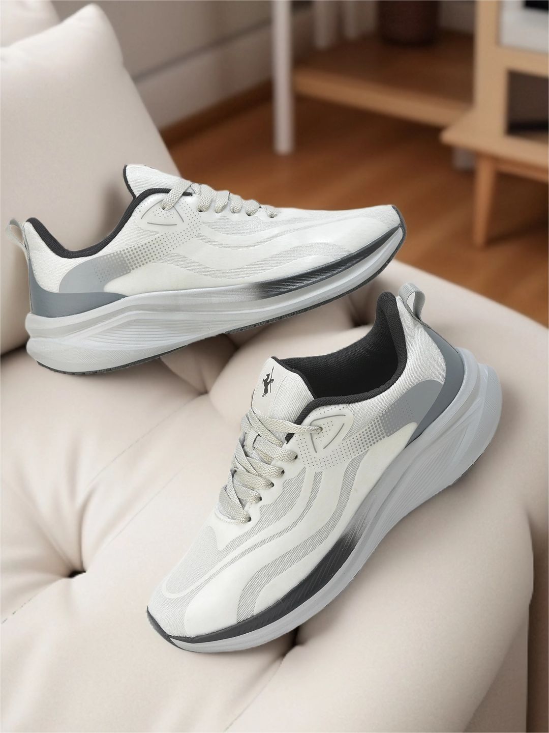 Cantabil Men Textured Casual Shoes-picture-40