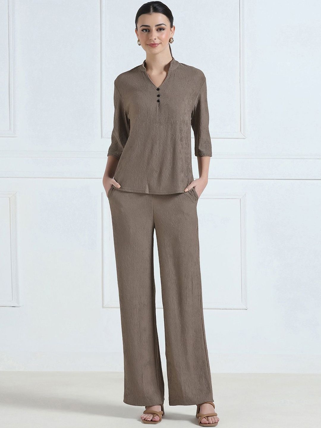 SZN Self Design Top with Trousers