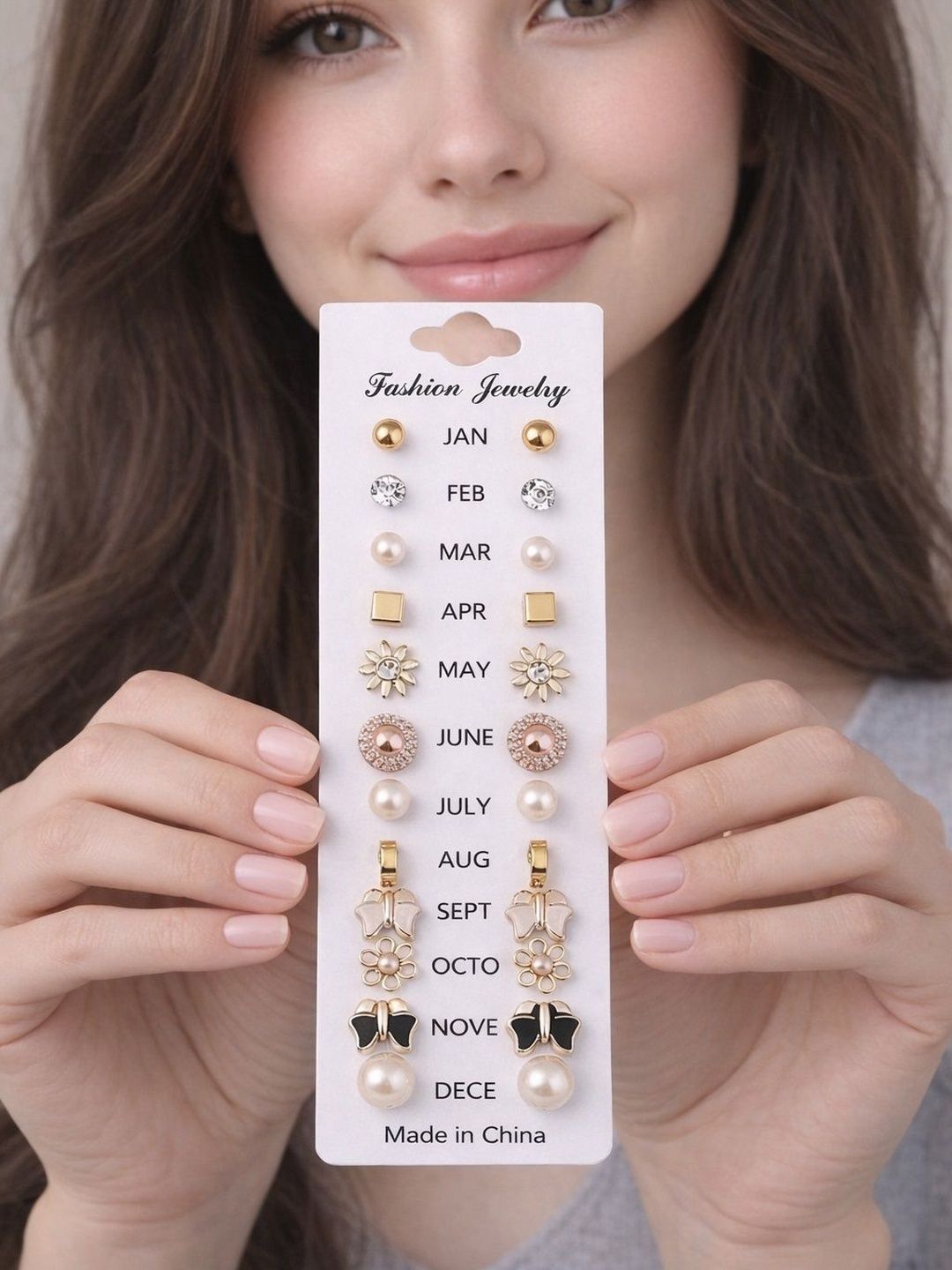 SZN Contemporary Studs Earrings-picture-47