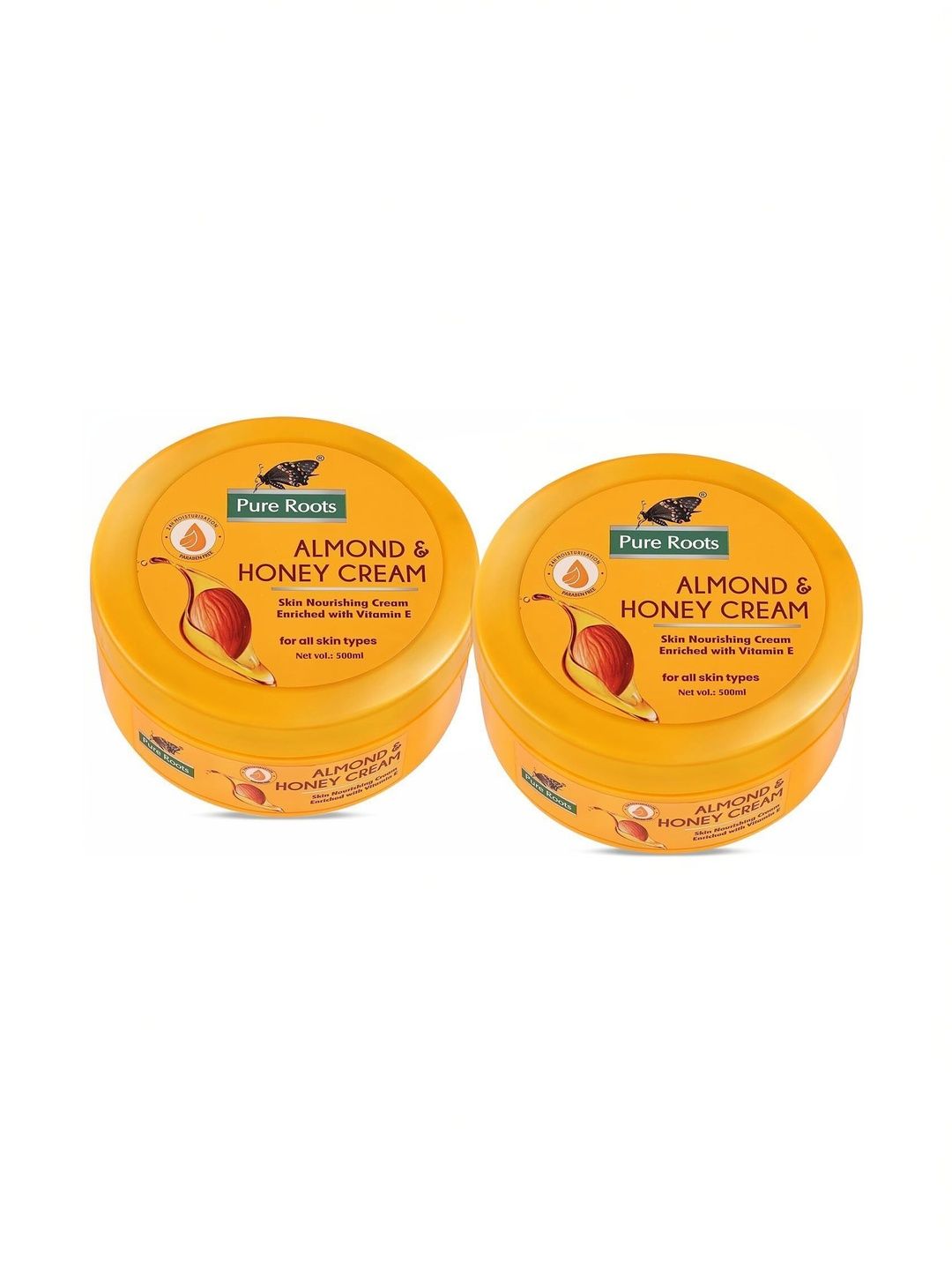 pure roots Set Of 2 Almond & Honey Body Lotions - 500 ml Each-picture-19