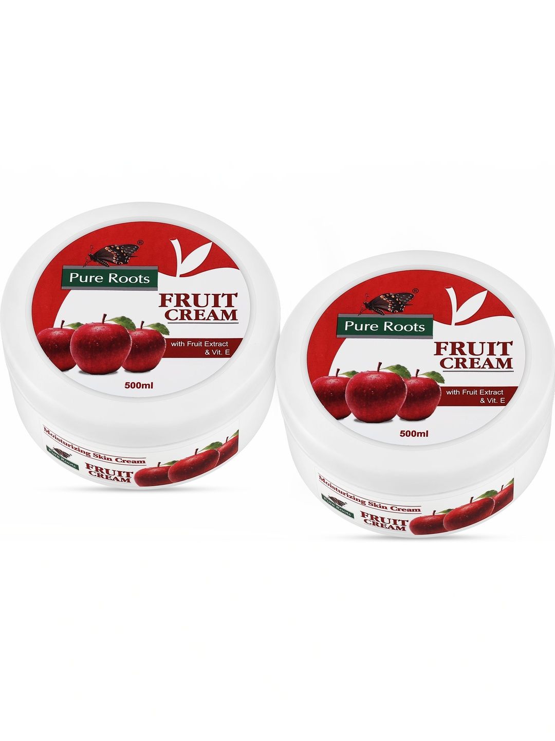 pure roots Set Of 2 Fruit cream Body Lotions - 500 ml Each-image-43