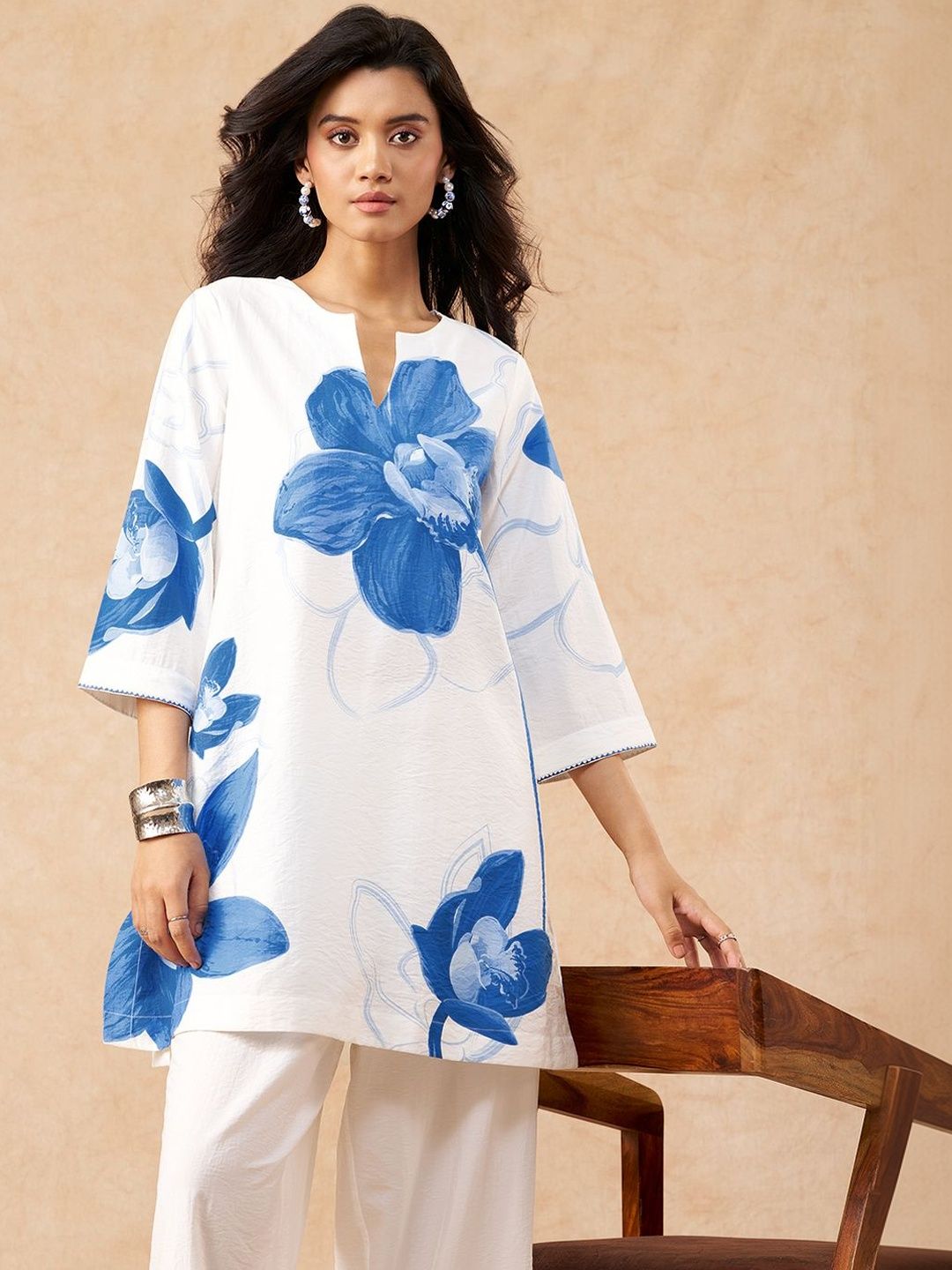 Marigold Lane Viscose Rayon Blend Printed Tunic-picture-22