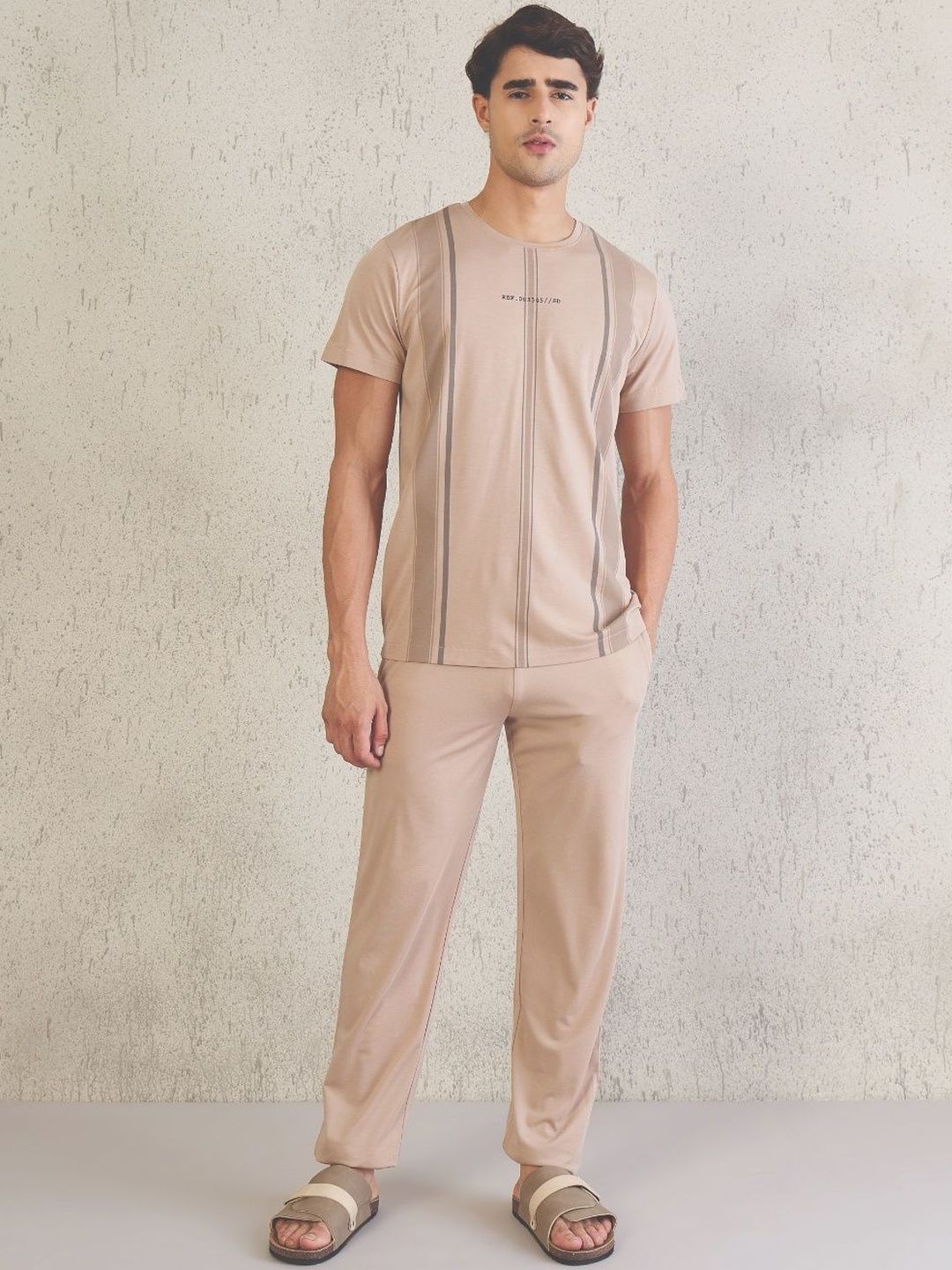 Sweet Dreams Men Striped Night suit-picture-29
