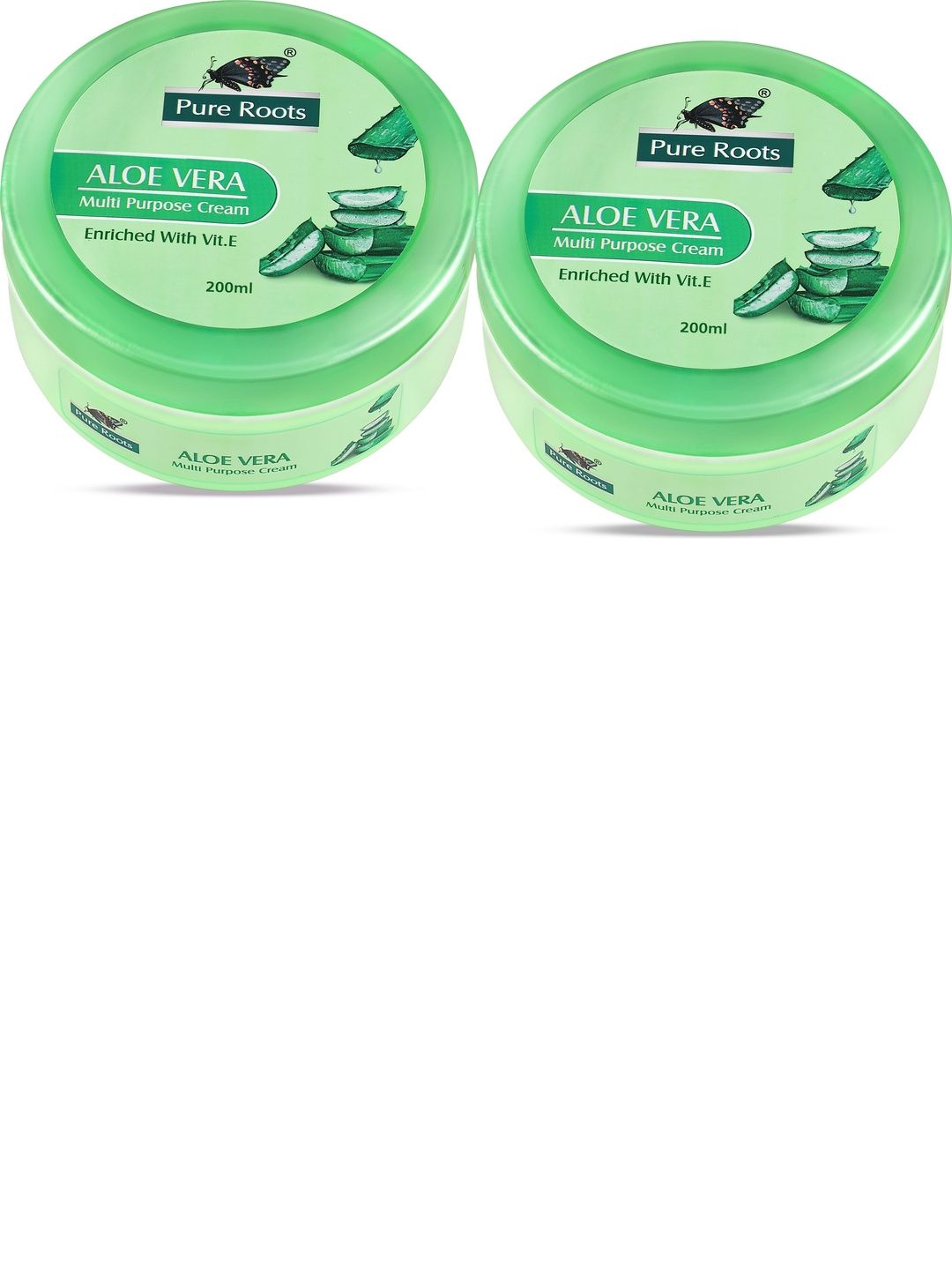 pure roots Set Of 2 Aloevera Multi Purpose Cream- 200 ml Each-picture-12