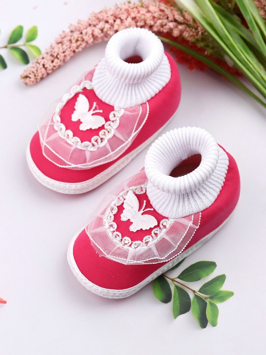 KIDSUN Unisex Kids Cotton Booties-picture-38