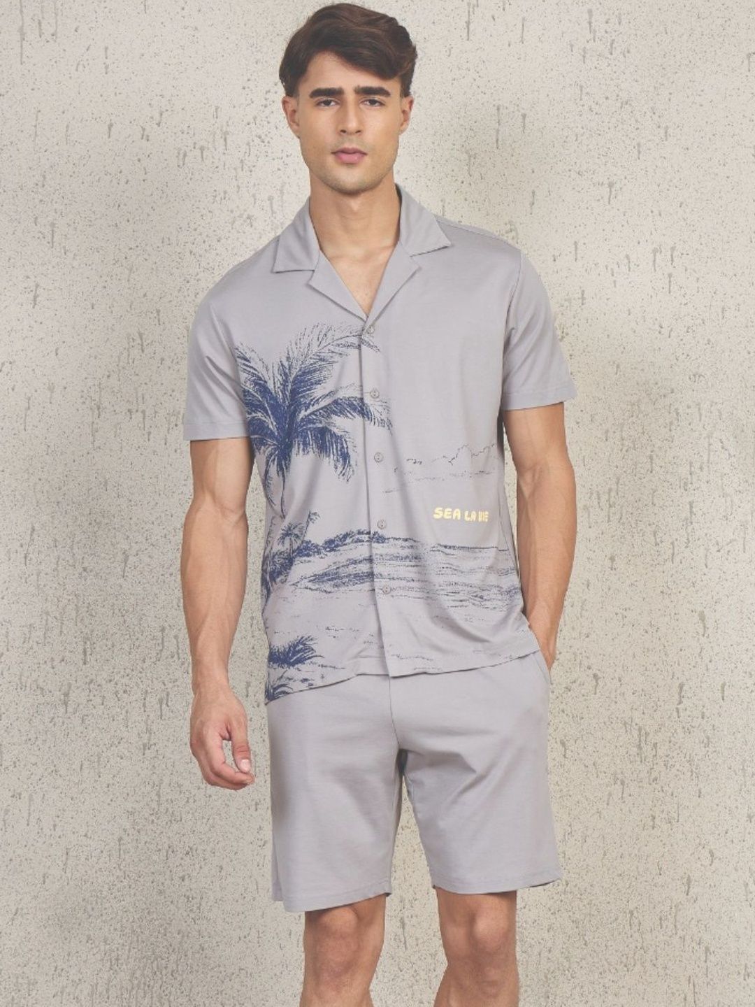 Sweet Dreams Men Printed Night suit-picture-32