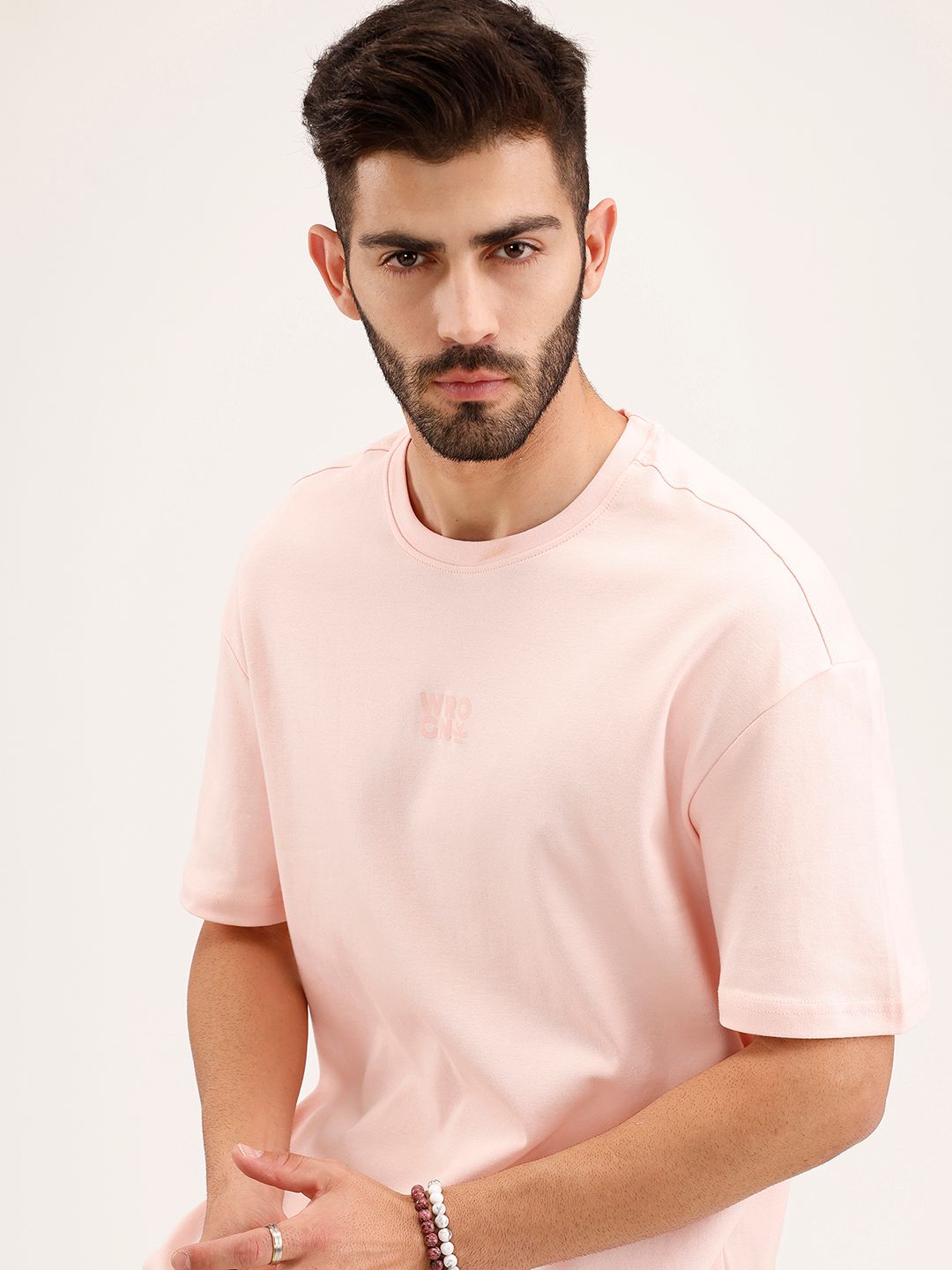 WROGN Oversized Pure Cotton T-shirt-picture-58