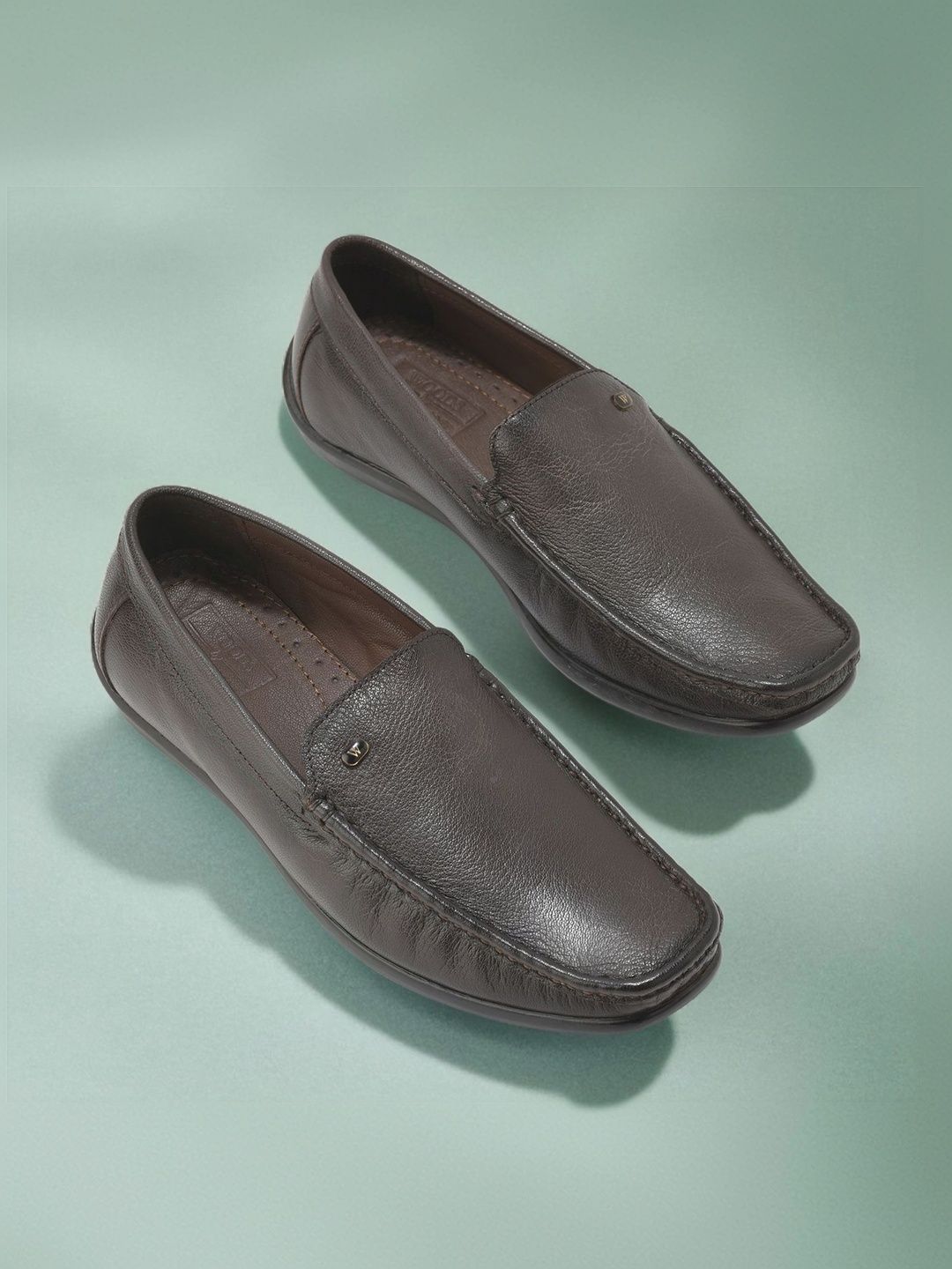 Woodland Men Leather Formal Loafers-picture-29