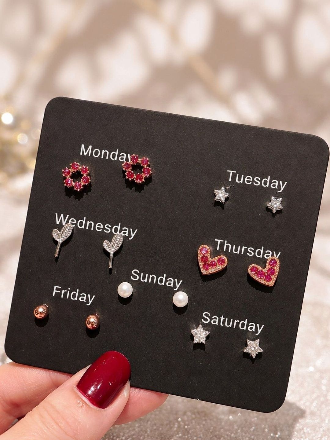 SZN Quirky Studs Earrings-picture-21
