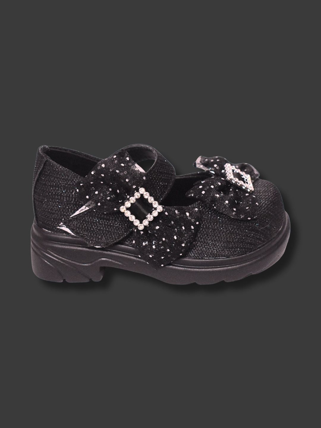 Footpedia Girls Embellished Party Bows Flats-picture-13