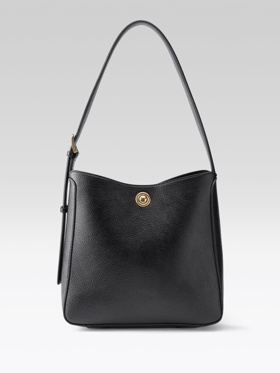 MANGO Textured She Bucket Caude Shoulder Handbag-picture-13