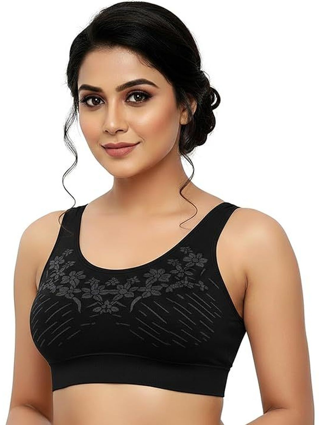Eleg & Stilance Floral Bra Full Coverage Lightly Padded-picture-19