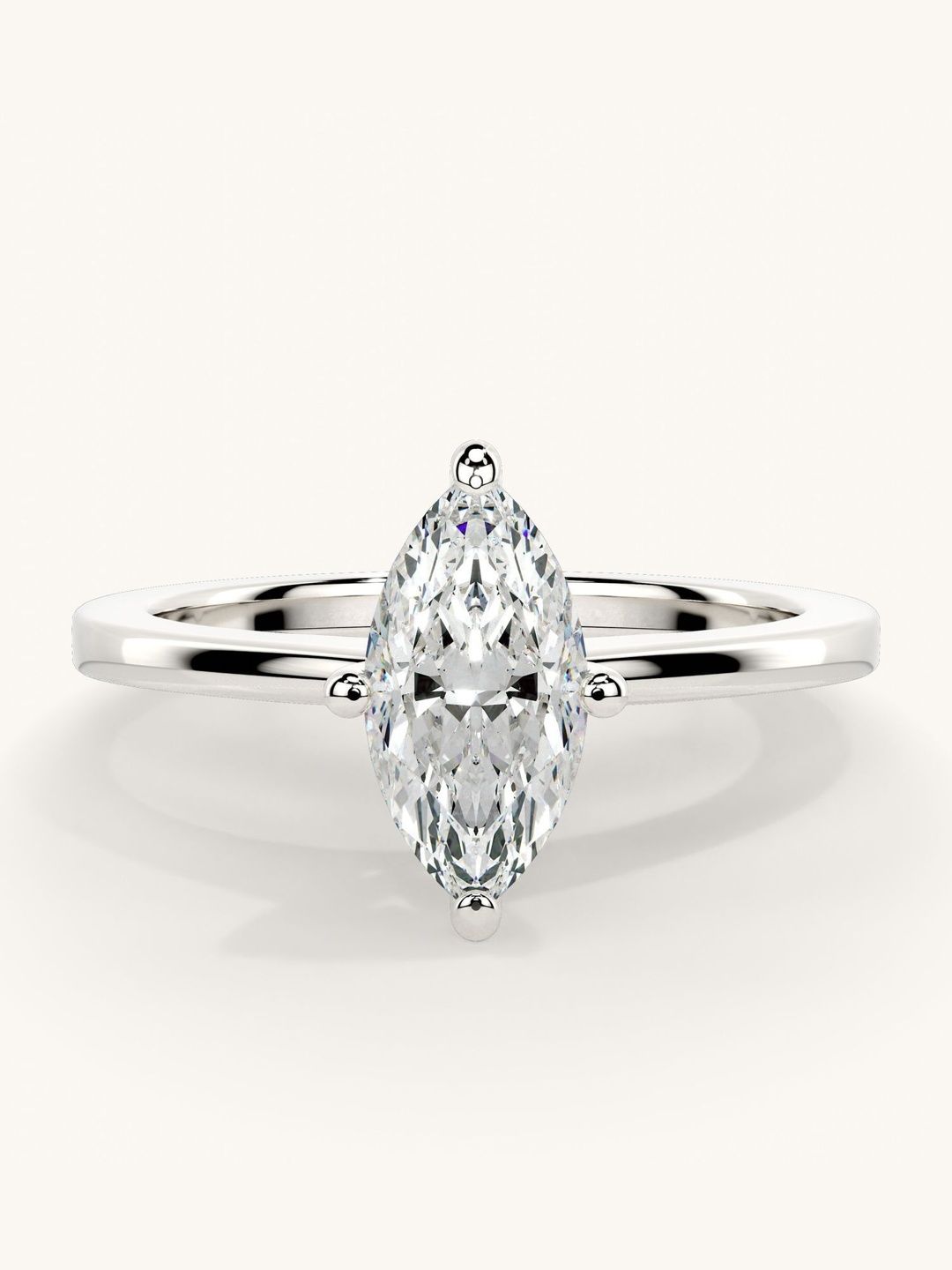 VALANOVA 925 Sterling Silver Lab Grown Diamond With 0.75 CT Ring Diamond - 1.77 g-image-18
