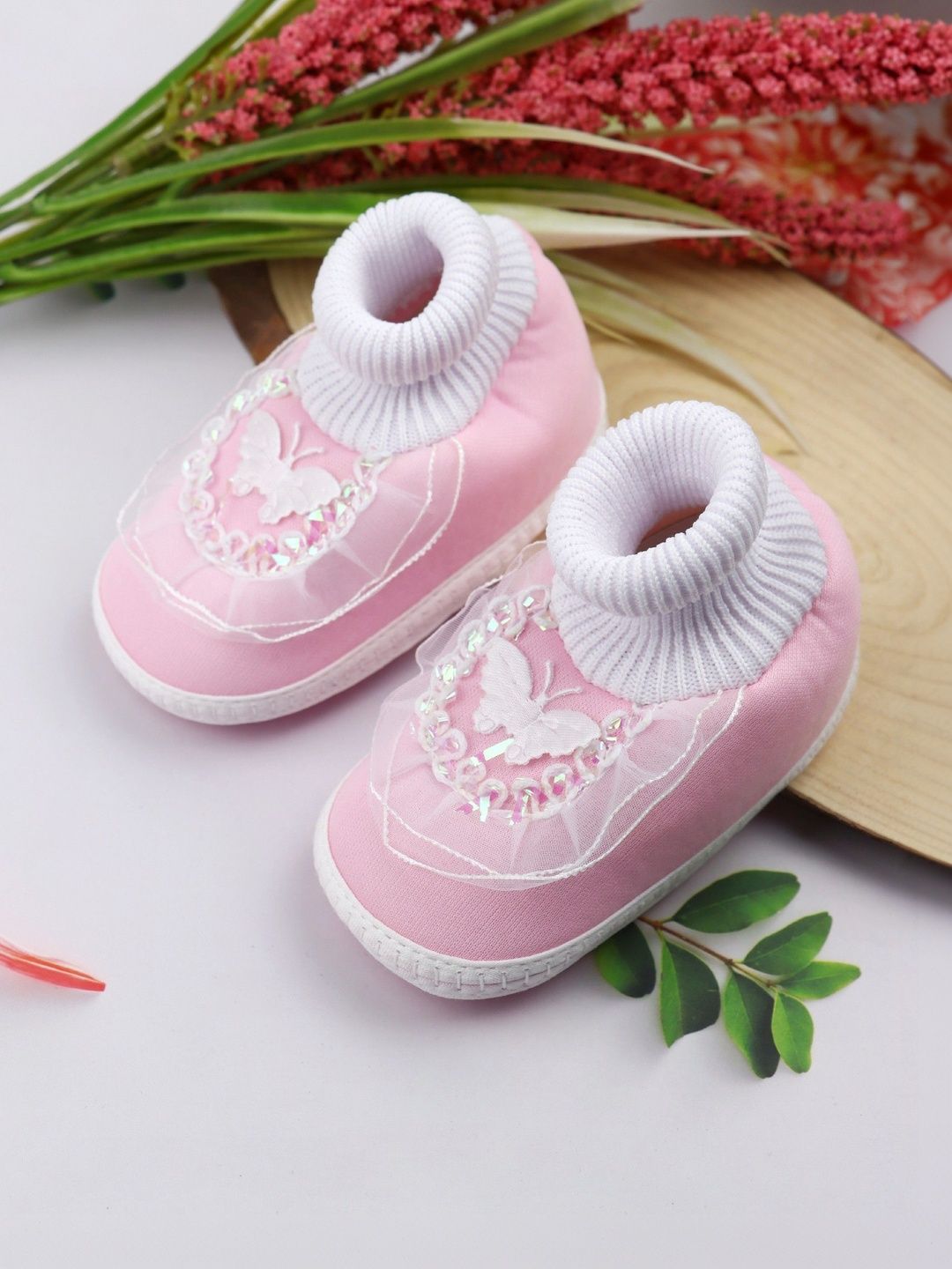KIDSUN Unisex Kids Cotton Booties-picture-28