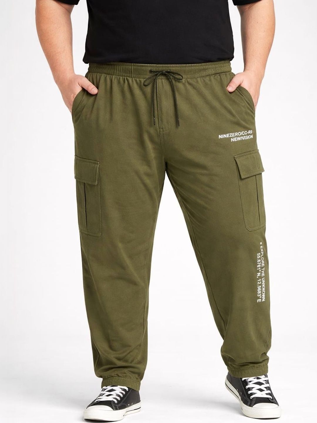 AUSTIVO Men Printed Cargos Trousers-picture-30