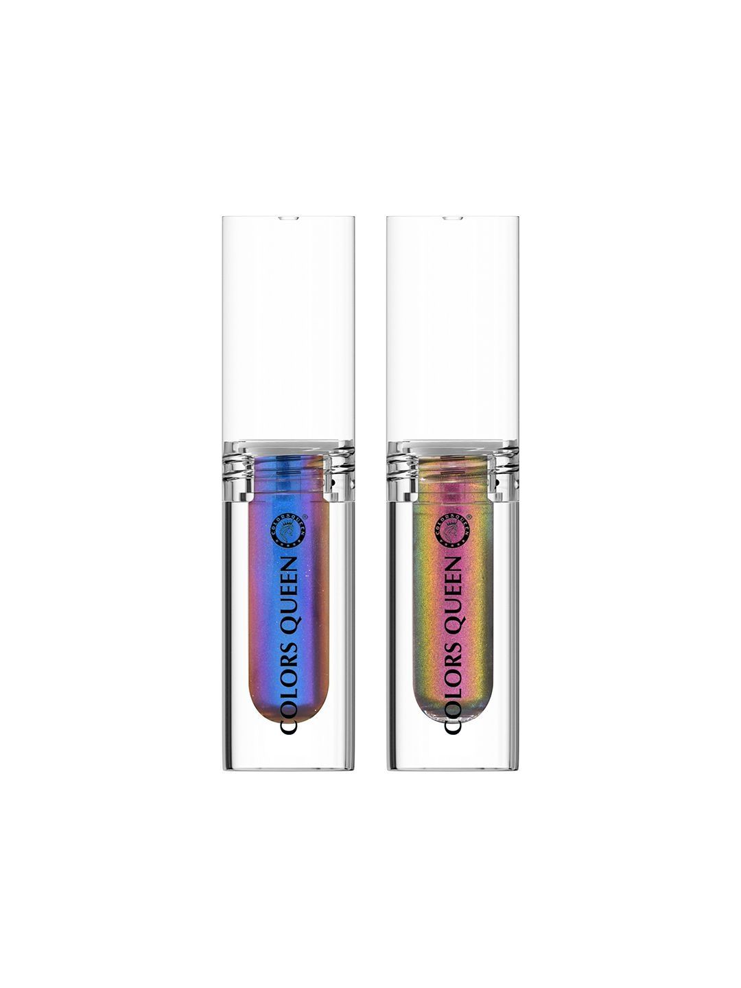 Colors Queen Set Of 2 Multi Chrome Liquid Eyeshadow - 1.8 g Each - Starlit Stare 03-picture-4