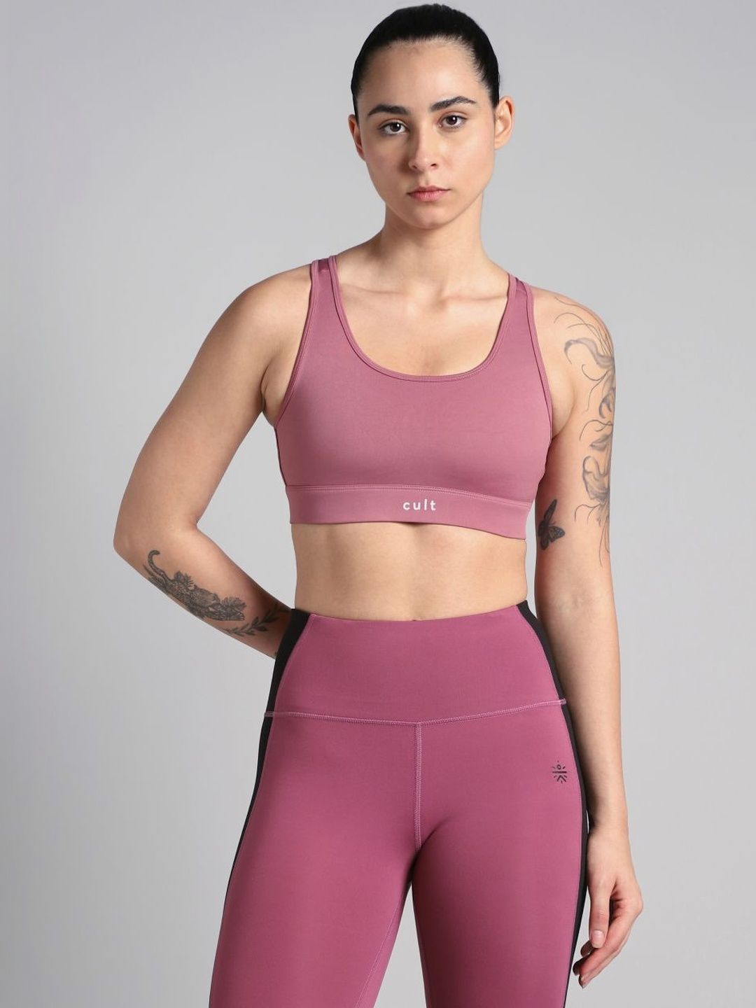 CULT Women Cult Pink Racerback Hook Bra-picture-48