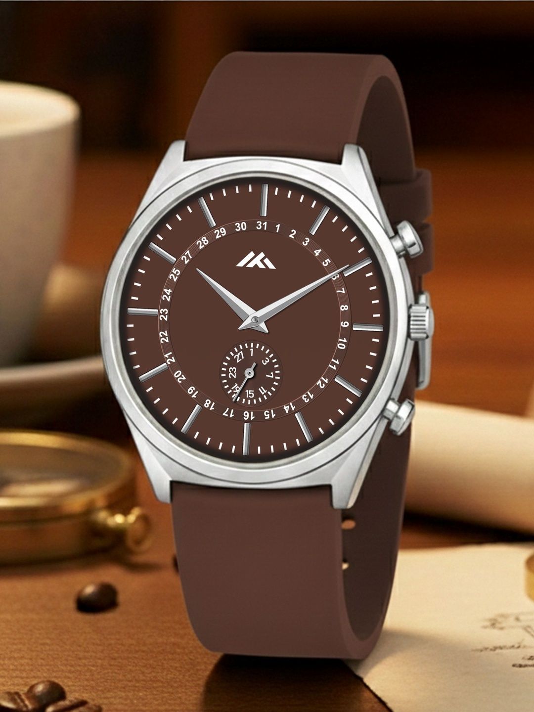 LUXURIT Men Dial & Straps Analogue Multi Function Watch LXMT-914-image-11