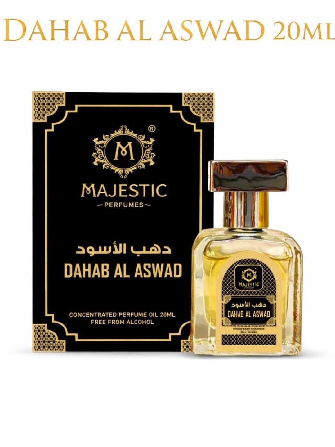 MAJESTIC PERFUMES Dahab Al Aswad Long Lasting Attar - 20 ml-picture-56