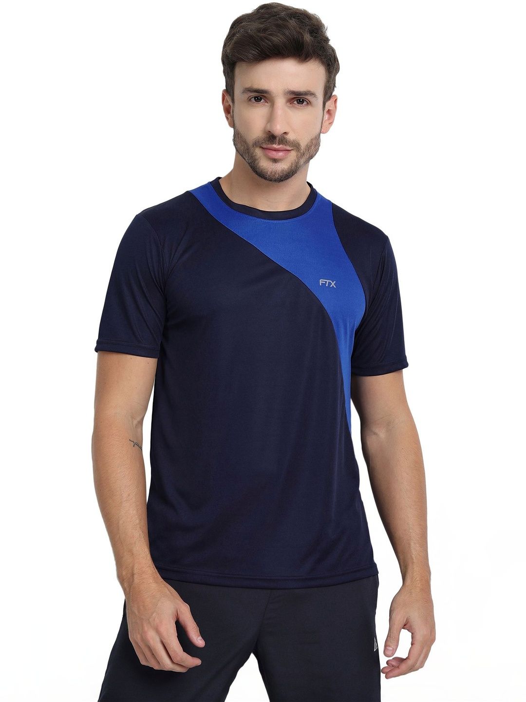 FTX Men Colourblocked Dri-FIT T-shirt-picture-19