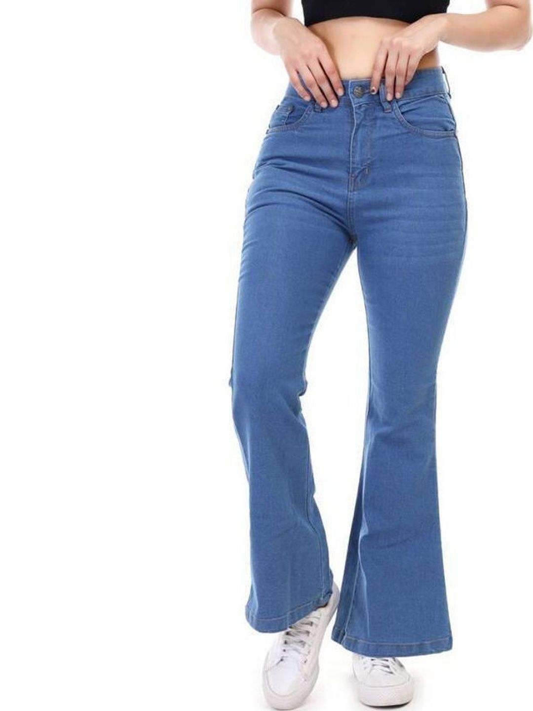blue poison Women Bootcut High-Rise Stretchable Jeans-picture-24
