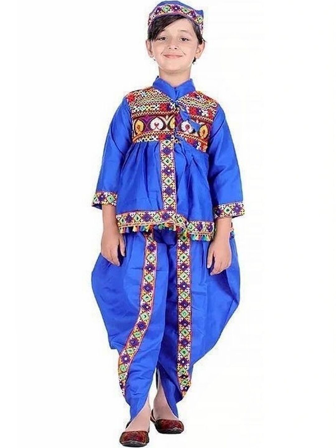 TWINKLE TOTS Boys Embroidered Kurta with Dhoti Pants-image-44