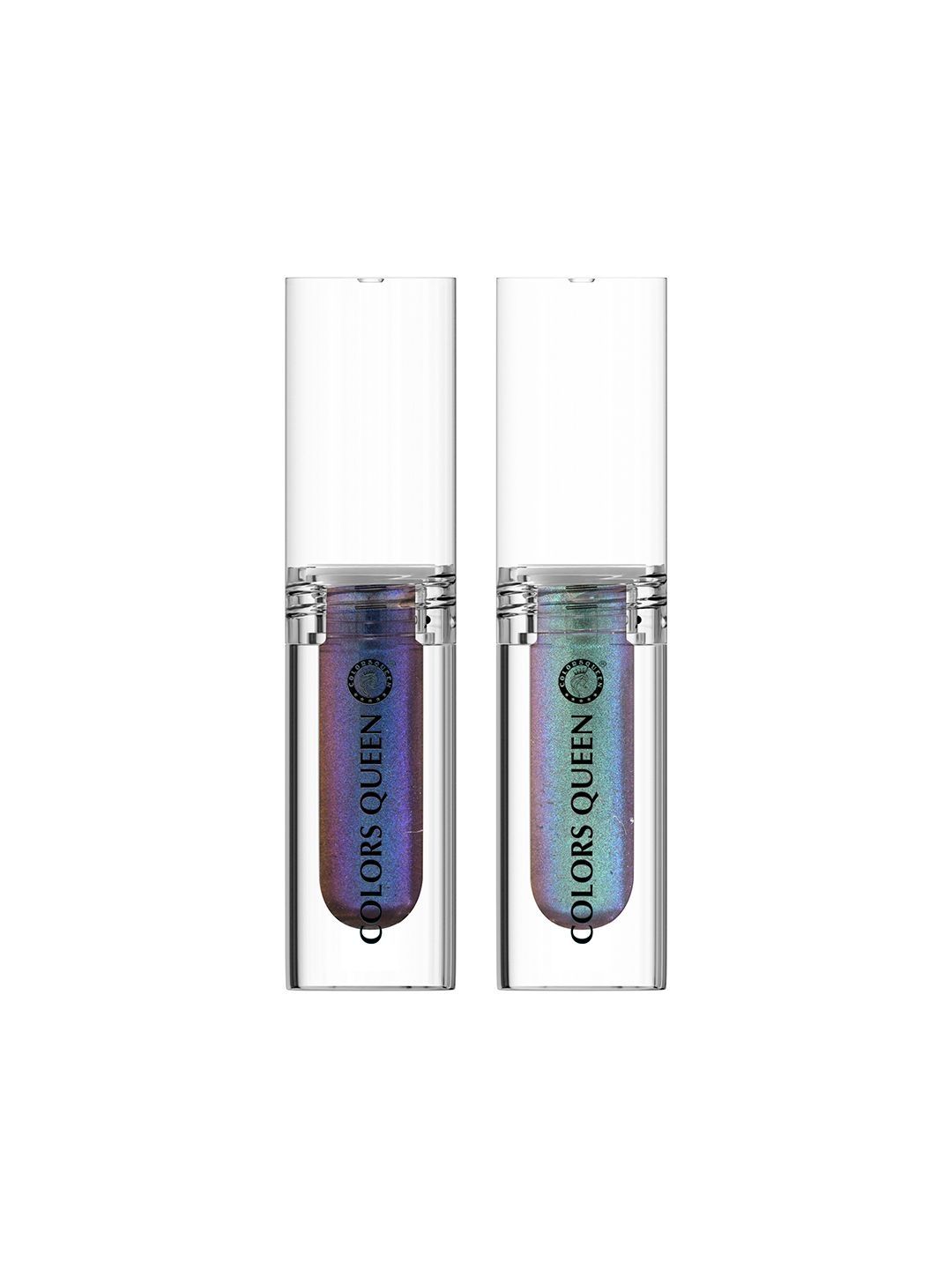 Colors Queen Set Of 2 Multi Chrome Liquid Eyeshadow - 1.8 g Each - Cosmic Mermaid 06-picture-6