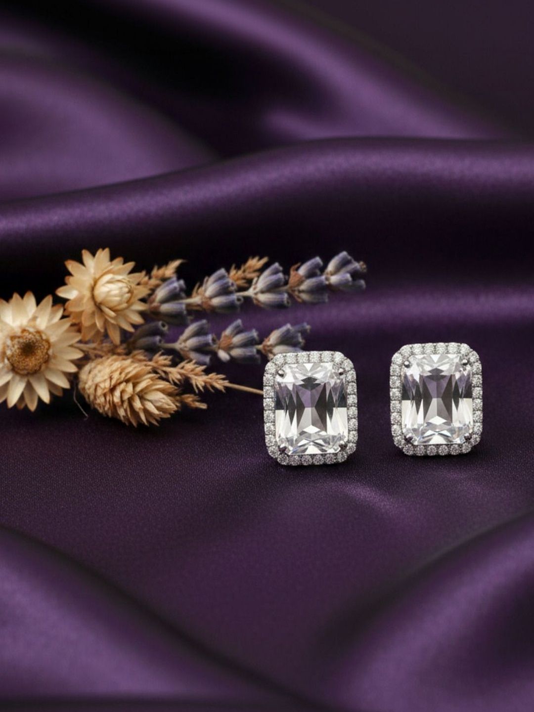SZN Square Studs Earrings-picture-36