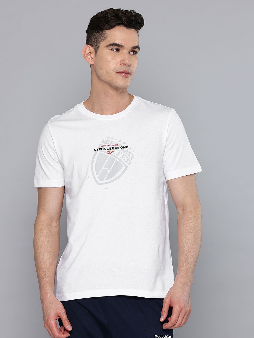 Reebok Typography Printed Pure Cotton T-shirt-picture-12